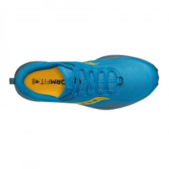 Zapatillas Saucony Peregrine 12 Azul Amarillo AW22 -Saucony Tienda zapatillas saucony peregrine 12 azul amarillo aw22 2
