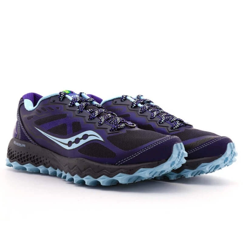 Zapatillas Saucony Peregrine 6 Azul Mujer 4 Zapatillas Saucony Peregrine 6 Azul Mujer - Imagen 2