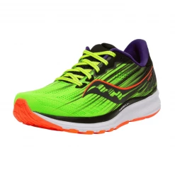 Zapatillas Saucony Ride 14 ViziPro Verde Fluor -Saucony Tienda zapatillas saucony ride 14 vizipro verde fluor 2