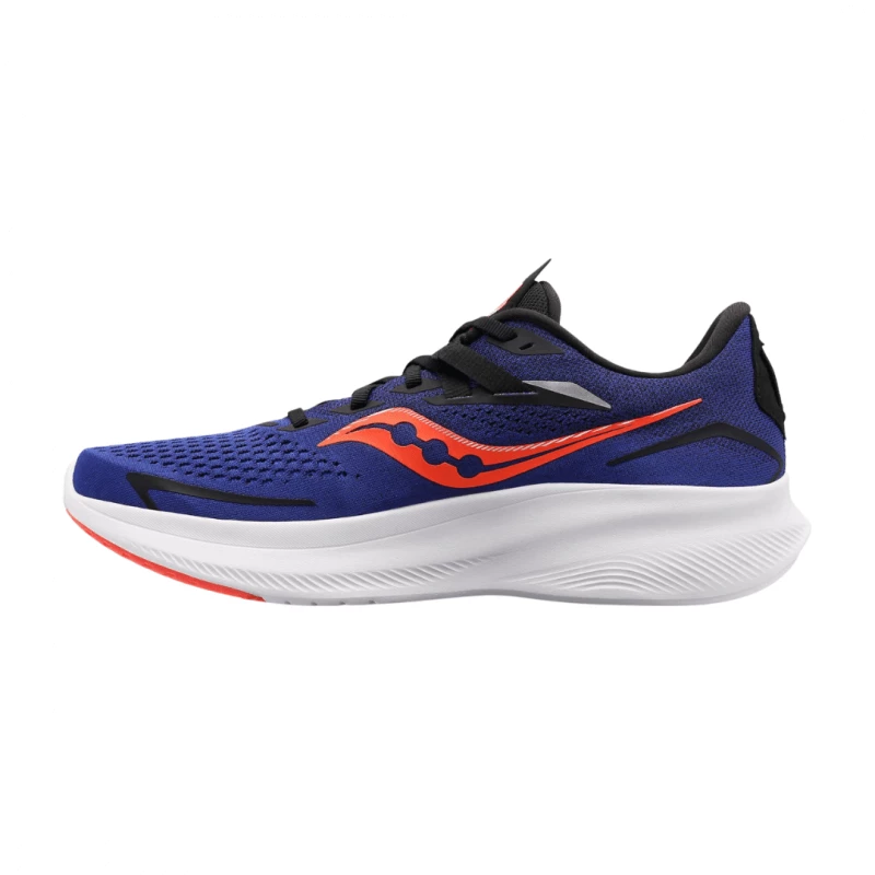 Zapatillas Saucony Ride 15 Morado Azul Naranja SS22 4 Zapatillas Saucony Ride 15 Morado Azul Naranja SS22 - Imagen 2