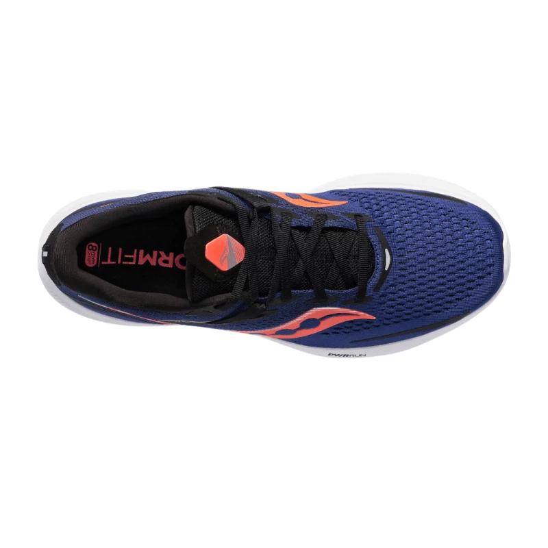 Zapatillas Saucony Ride 15 Morado Azul Naranja SS22 6 Zapatillas Saucony Ride 15 Morado Azul Naranja SS22 - Imagen 4