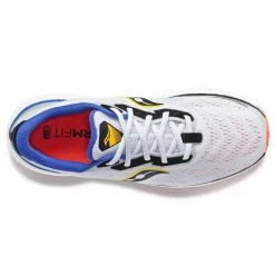 Zapatillas Saucony Triumph 19 Blanco Azul Naranja SS22 -Saucony Tienda zapatillas saucony triumph 19 blanco azul naranja ss22 2